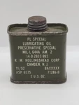 1952 Us Military Hollingshead Lubricating Oil Preservative MIL-L-664A Pl Special. Fixed Price $11.95.