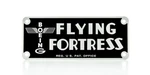Boeing B-17 Flying Fortress Instrument Panel Placard, Wwii Aviation PLA-0106. Fixed Price $18.67.