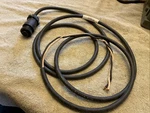 Nos PRC68 Battery Charger Power Cable 12/24VDC Military Radio Magnavox 5BAYBINF3. Fixed Price $20.00.