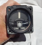 Bell 206 OH-58 Kiowa 1/4 Inch Electric Turn & Bank Indicator Gauge Instrument. Fixed Price $119.95.