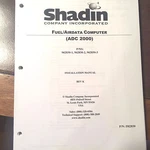 Shadin ADC-2000 962830-1, 962830-2, 962830-3 Fuel/airdata Install Manual. Fixed Price $105.20.