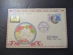 1937 Hong Kong Airmail First Flight Cover Ffc To Wichita Ks Usa 2. Fixed Price $299.99.