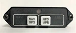 Mid-continent Instrument Co. Gps Annunciation Control Unit P/n MD41-1528. Fixed Price $49.99.