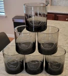 Rockwell Collins Avionics Aerospace Rocks Glass Set Of 6 Gates Learjet Vintage. Fixed Price $99.99.