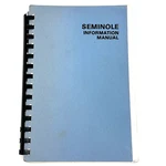 Piper PA-44-180 Seminole Aircraft Information Manual Revised Faa 1978 To 1983. Fixed Price $43.72.