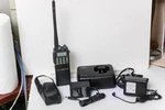 Aircraft Handheld Icom Radio IC-A22 Kit. Fixed Price $128.00.