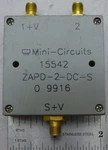 Mini-circuits ZAPD-2-DC-S 2-WAY WAY-0 Pass Power Splitter 950-2150 Mhz. Fixed Price $39.95.
