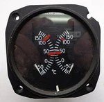 AN5795-6 Thomas Edison Inc. Dual Temperature Guage Gauge 12/24 Volts Free Ship. Fixed Price $44.99.