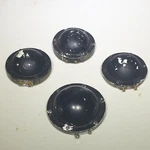 Circular Antennas, Sma (X4) Unmarked - 4, 5, 6? Ghz. Fixed Price $125.00.