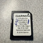 Garmin Gtn 6XX/ 7XX Supplemental Data Card 010-00900-10 Aviation. Fixed Price $150.00.