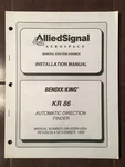 Bendix/king Kr 86 Adf Install & Ops Manual. Fixed Price $89.11.