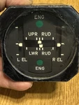 Vintage Boeing 727 Weston Elevator And Rudder Position Indicator. Fixed Price $125.00.