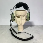 David Clark 40493G-01 Headset With M-7A Microphone Used Engraved Crack Tested. Fixed Price $57.60.