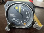 Vintage Bendix King KI-250 Radar Altimeter Indicator Airplane Aircraft Gauge. Fixed Price $129.00.