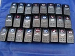 Rocker Switches Daystar, Carling, Arb Style Truck Marine Auto 12 Volt 20 Amp. Fixed Price $9.99.