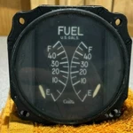 Cessna Dual Fuel Quantity Indicator Gauge P/n CM2696L1. Fixed Price $165.00.