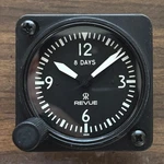 Revue Thommen Lemania Cal Z8 A-11 Aircraft Clock White Numbers Hands NO2. Fixed Price $369.95.
