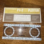 Vintage Jeppesen PV-2 Avgation Chart Plotter Aviation Navigation Jepco. Fixed Price $7.00.