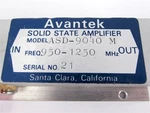 Nos Avantek Solid State Amplifier Model (ASD-9040 M) 950-1250MHZ Sma Female. Fixed Price $79.95.
