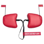 Cessna 172RG Cutlass Cowl Plugs W/ Rbf Streamer (color: Red). Fixed Price $169.95.