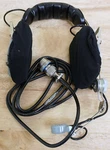 Roanwell Military Headset W/microphone Pilot Aviator Nos. Fixed Price $60.00.