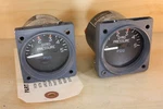 Pair Of 09007-0166 Gyro Pressure Indicator Cessna C668515-0101. Fixed Price $75.50.