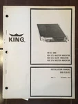 King Radio Kn 63 Dme KDI-572, KDI-573 & KDI-574 Indicator Install Manual. Fixed Price $93.59.