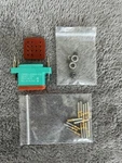 Deutsch Relay Socket & Hardware SE410-1011 Used With New Contacts M39029/5-116. Fixed Price $30.00.