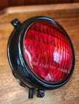 Vintage Red Light The Electric Autolite Co Usa 4.50" 12 Volt Emegency. Fixed Price $25.00.