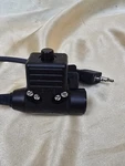Msa Nexus Ptt Peltor Mbitr U-94A/U Pin Icom Adapter 10053280 Euc. Fixed Price $95.00.