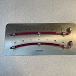 Large Moeller Instrument Co. Ships Submarine Twin Tube Clinometer Level. Fixed Price $300.00.