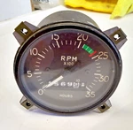 Stewart Warner Tachometer Indicator (hours: 1569.9), P/n 828640. Fixed Price $95.00.