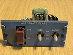 Vintage Boeing 727 Alternate Flaps Panel And Switches. Fixed Price $45.00.