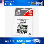 Red Fox QS-35025 AH-64E Apache Helicopter 3D Acrylic Instrument Panel Takom 1/35. Fixed Price $53.95.