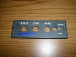 Genave Airplane Marker Beacon Delta 303 Face Plate (horizontal). Fixed Price $18.99.