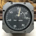 Vintage Kollsman Intrument Indicator Slace Static Air A29287-10-001. Fixed Price $60.00.