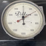 Dillon Dynamometer Ap 2000 Lbs 10" Dial Divisions Wire Tension Gauge. Fixed Price $65.00.