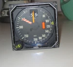Collins Mach Speed Indicator Repairable MSI-80C P/n 622-4382-013. Fixed Price $1250.00.