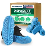 Disposable Non-slip Shoe Covers (500 Pairs) Blue Extra Large Non-woven Durable. Fixed Price $68.90.
