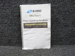 87109 S-tec System Fifty-five X Auto Pilot Operating Handbook. Fixed Price $39.20.
