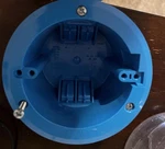New Lot Of 10 Carlon Round Cu In. Old Work Electrical Box B618R-CEILING. Fixed Price $33.00.