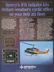 2/1982 Pub Sperry Flight Systems Ifr Helipilot Bell 212 Sar Rescue Original Ad. Fixed Price $11.66.