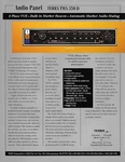 Avionics Data Sheet - Terra Tma 350 Audio Panel Aircraft (B685). Fixed Price $8.06.