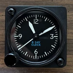 Cessna Revue Thommen Lemania Cal Z8 A-11 Aircraft Clock White Numbers Hands. Fixed Price $369.95.