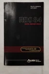 Bendix RDS-84 Digital Weather Radar Pilots Manual ACS-5027-ORIGINAL. Fixed Price $11.50.