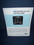 Vintage King Radio Corp. Kr 80 Adf Tri-fold Flyer Two Sided Used 4/69. Fixed Price $24.99.