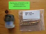 Factory New KPSE08P12-10S Cannon Conector For The WX-500 Stormscope. Fixed Price $99.00.