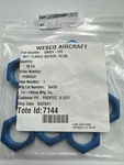 (10) Aerospace Nut AN924-12D Wesco Tri-fitting Bulkhead Thread Aluminum. Fixed Price $47.77.