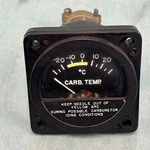 S1311-4 (29C208-4) Aircraft Inst Development Carburetor Temperature Gauge Cessna. Fixed Price $74.95.