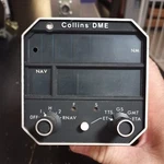 Collins IND-451 Dme Indicator P/n 622-3672-001. Guaranteed Operation. Fixed Price $595.00.